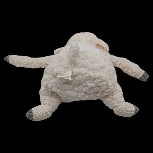 Macys Sweet Stuffed Lambie Plush Little Me Pink Snuggle Rattle Blanket Baby Gift - Picture 13 of 15